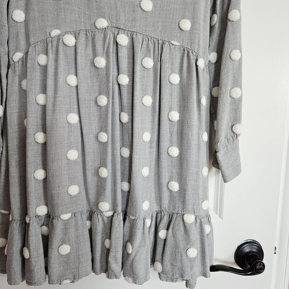 Zara gray white